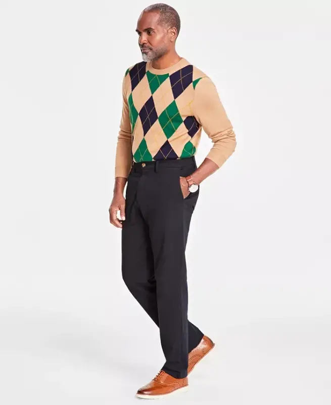 Men's Four-Way Stretch Pants, Created for Modazone - 3