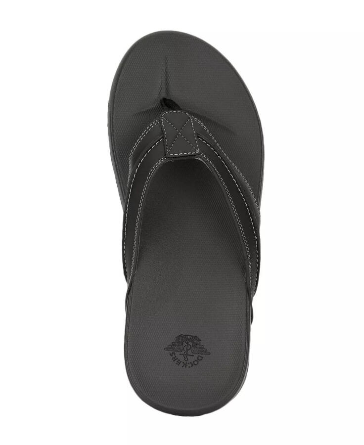 Men's Freddy Thong Sandal Black - 3