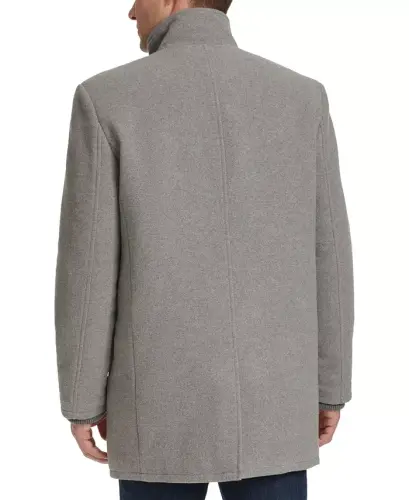 Men's Full-Zip Stand-Collar Car Coat - 5