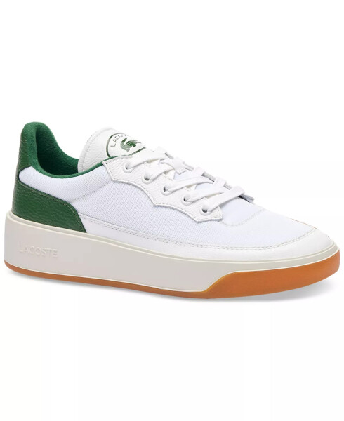 Men's G80 Club Lace-Up Court Sneakers White/Green - 1