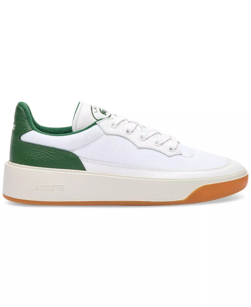 Men's G80 Club Lace-Up Court Sneakers White/Green - 2