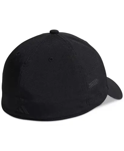 Men's Gameday Stretch Performance Cap-Black - 4