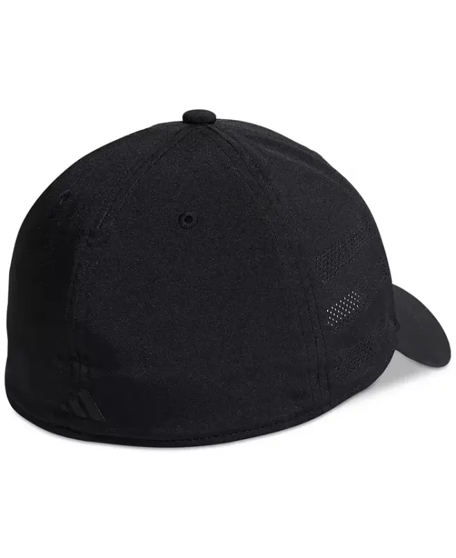 Men's Gameday Stretch Performance Cap-Black - 4