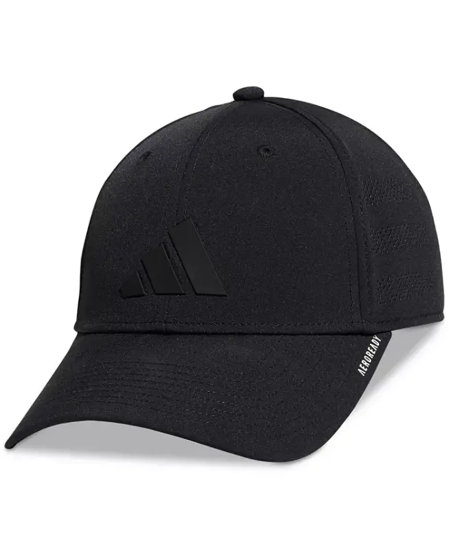 Men's Gameday Stretch Performance Cap-Black - ADIDAS