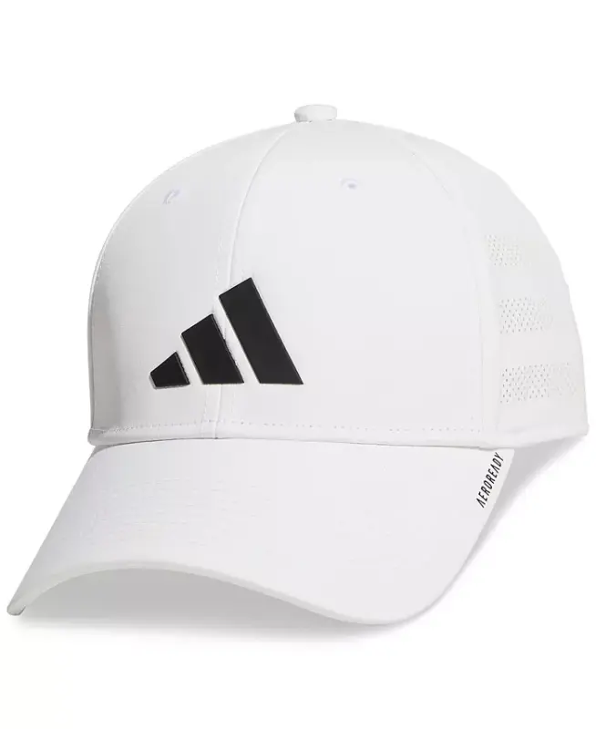 Men's Gameday Stretch Performance Cap-White - ADIDAS