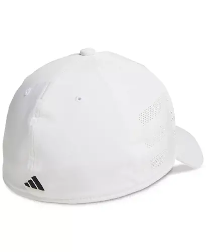 Men's Gameday Stretch Performance Cap-White - 3
