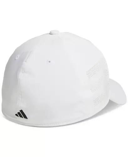 Men's Gameday Stretch Performance Cap-White - 6
