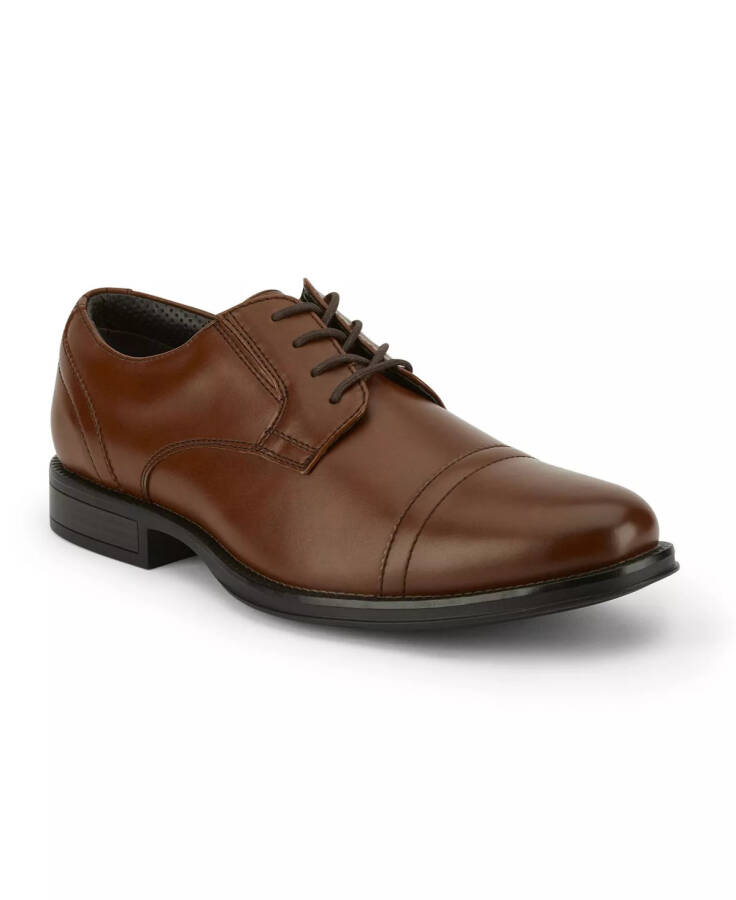 Men's Garfield Cap Toe Dress Oxford Brown - 7