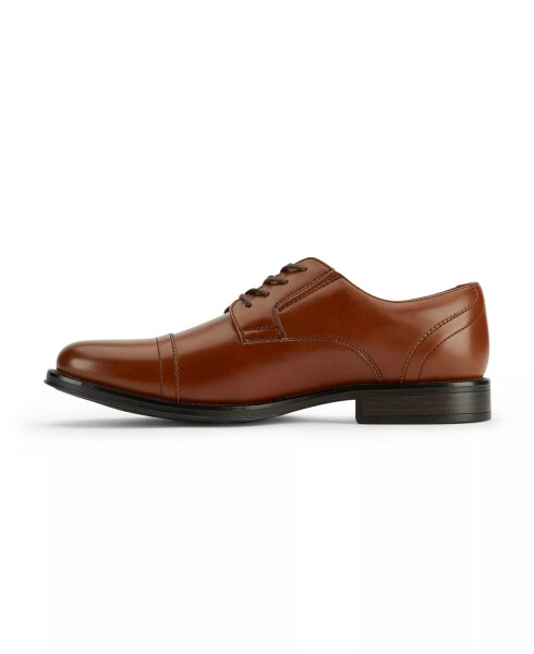 Men's Garfield Cap Toe Dress Oxford Brown - 4