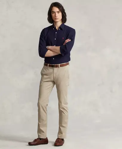 Men's Garment-Dyed Oxford Shirt - POLO RALPH LAUREN (1)