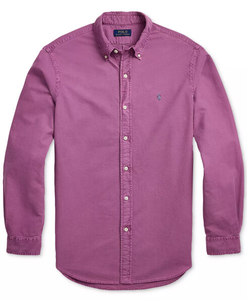 Men's Garment-Dyed Oxford Shirt Tea Rose - 5