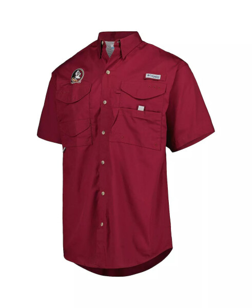 Men's Garnet Florida State Seminoles Bonehead Button-Up Shirt Garnet - 3