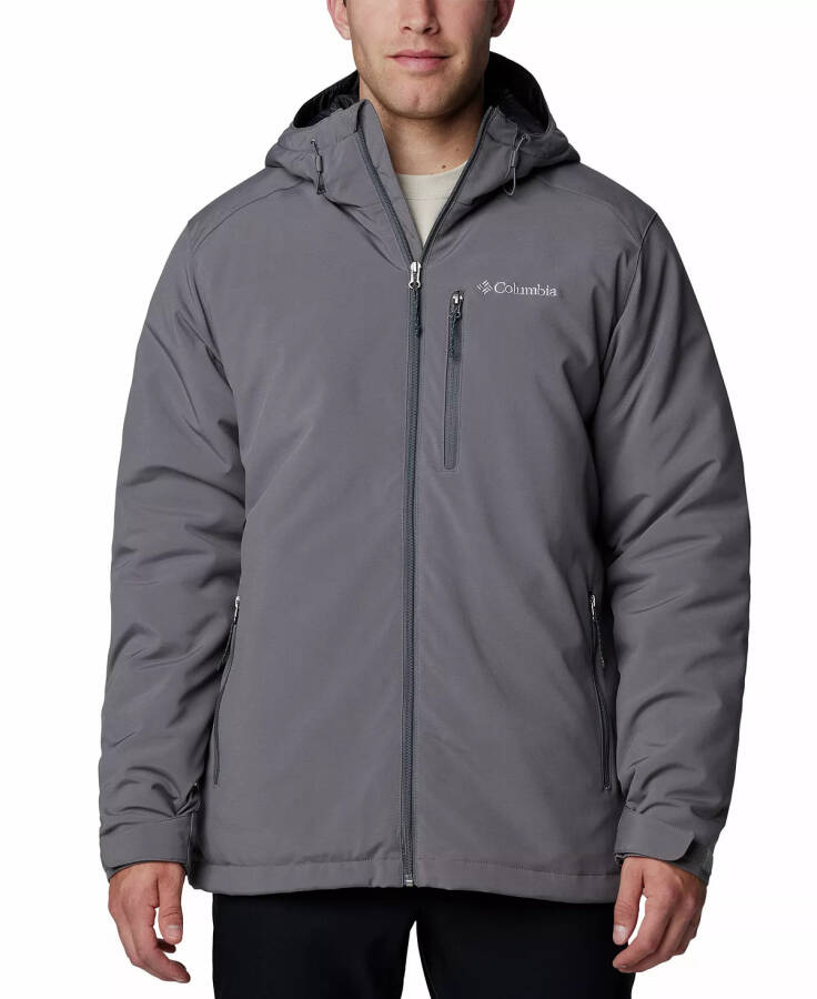 Men's Gate Racer II Soft-Shell Jacket City Grey - 1