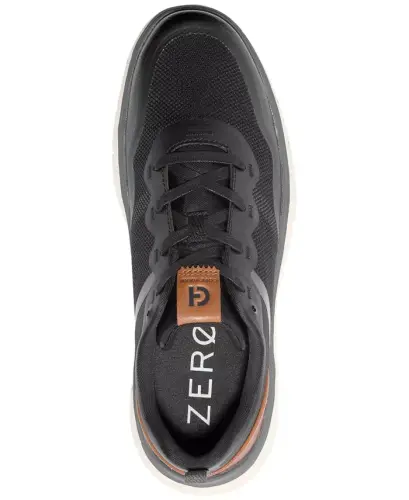 Men's Generation ZERØGRAND Stitchlite ™ Lace-Up Sneakers-Black-British Tan-Ivory - 7