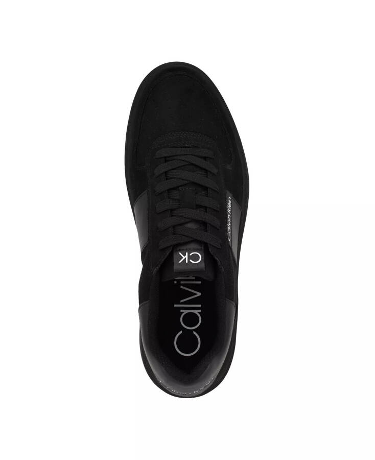 Men's Gento Lace-Up Casual Sneakers Black - 4