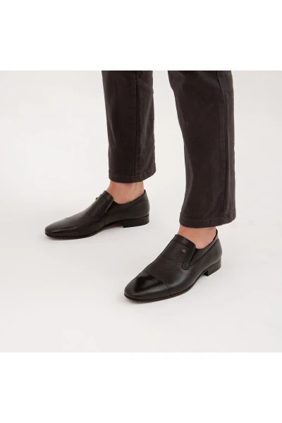 Men's Genuine Leather Loafers 221 20472k Erk - 3