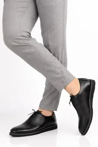 Men's Genuine Leather Suit and Groom Classic - 3