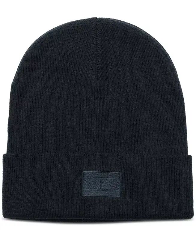 Men's Ghost Logo Embroidered Beanie - Desert Sky - Tommy Hilfiger