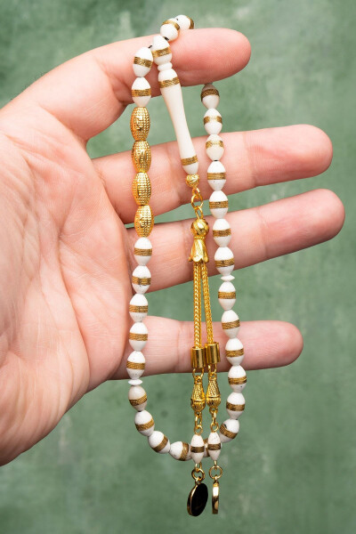 Men's Gift Rosary, Father's Day Gift, Camel Bone Rosary - 2