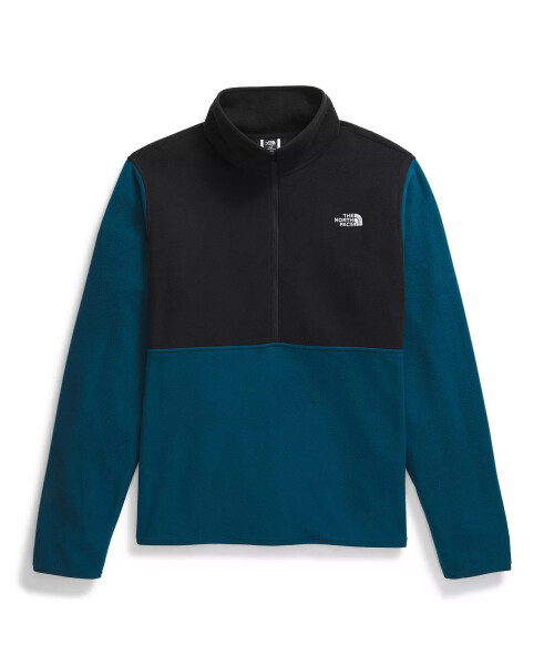 Men's Glacier Half-Zip Fleece Jacket Midnight Petrol/tnf Black - 3