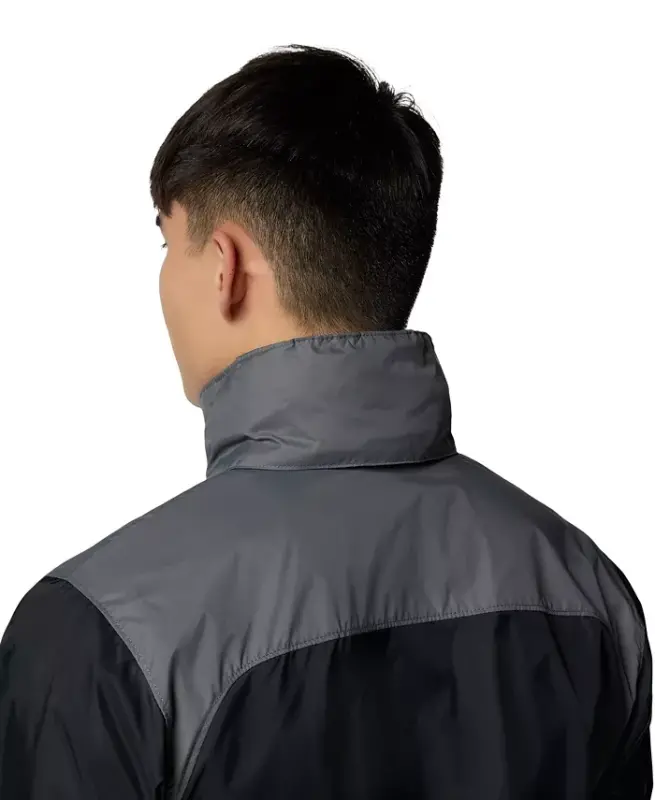 Men's Glennaker Lake II Rain Jacket-Black, City Grey - 6