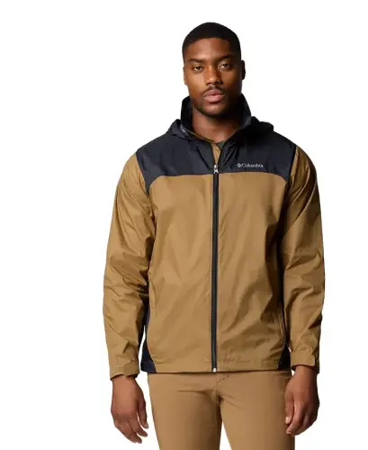 Men's Glennaker Lake II Rain Jacket-Delta, Black 