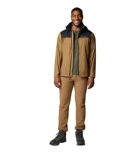 Men's Glennaker Lake II Rain Jacket-Delta, Black - 5