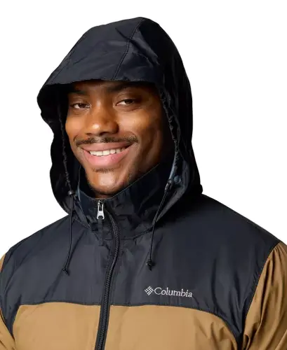 Men's Glennaker Lake II Rain Jacket-Delta, Black - COLUMBIA (1)