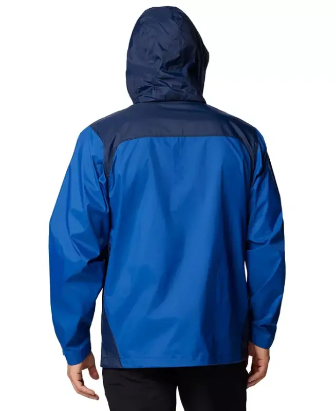 Men's Glennaker Lake II Rain Jacket - Mountain Blue, Collegiate Navy - 4