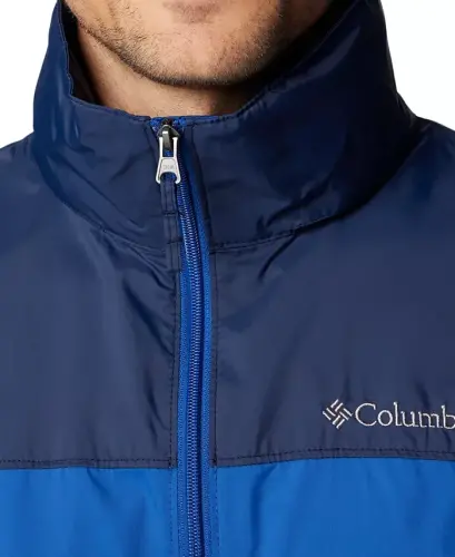 Men's Glennaker Lake II Rain Jacket - Mountain Blue, Collegiate Navy - 11