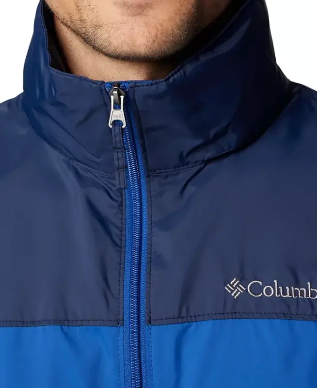 Men's Glennaker Lake II Rain Jacket - Mountain Blue, Collegiate Navy - 11