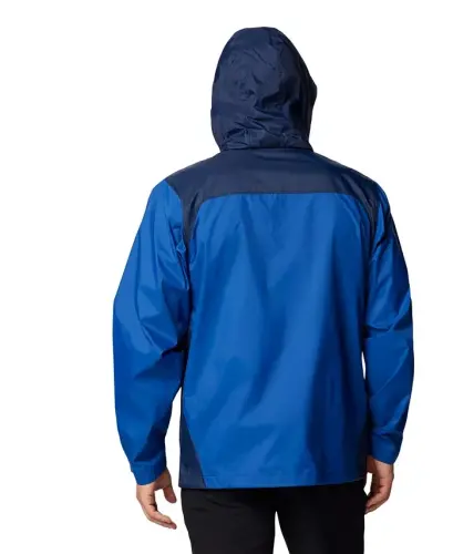 Men's Glennaker Lake II Rain Jacket - Mountain Blue, Collegiate Navy - 3