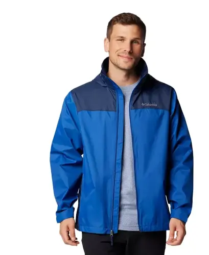 Men's Glennaker Lake II Rain Jacket - Mountain Blue, Collegiate Navy - 5
