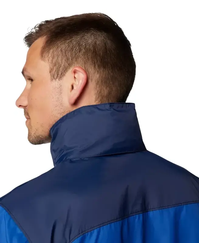 Men's Glennaker Lake II Rain Jacket - Mountain Blue, Collegiate Navy - 9