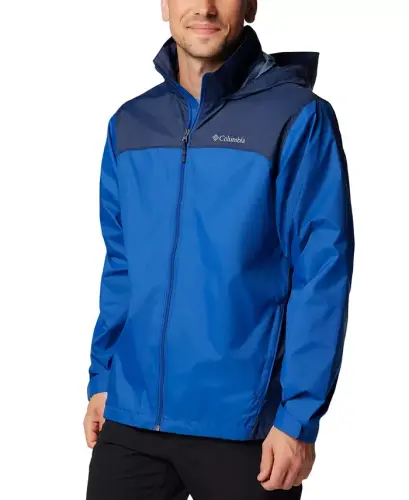 Men's Glennaker Lake II Rain Jacket - Mountain Blue, Collegiate Navy - 3