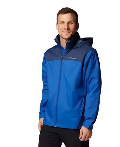 Men's Glennaker Lake II Rain Jacket - Mountain Blue/Collegiate Navy - 3
