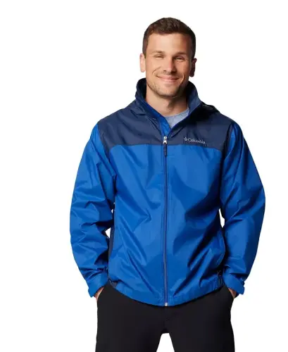 Men's Glennaker Lake II Rain Jacket - Mountain Blue/Collegiate Navy - 4