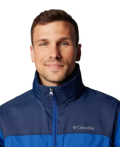 Men's Glennaker Lake II Rain Jacket - Mountain Blue/Collegiate Navy - 5