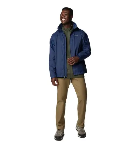 Men's Glennaker Lake II yomg'ir kurtkasi - Qora - 10