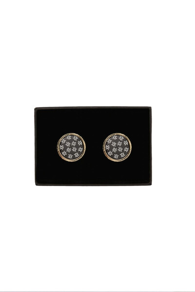 Men's Gold Altınyıldız Classics 100% Metal Cufflinks - 1