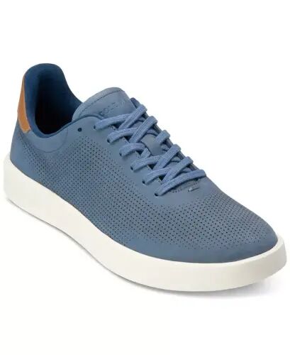 Men's Grand Crosscourt Daily Laser Sneaker - Blue Nubuck - 1