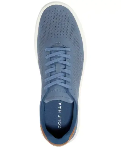Men's Grand Crosscourt Daily Laser Sneaker - Blue Nubuck - 6