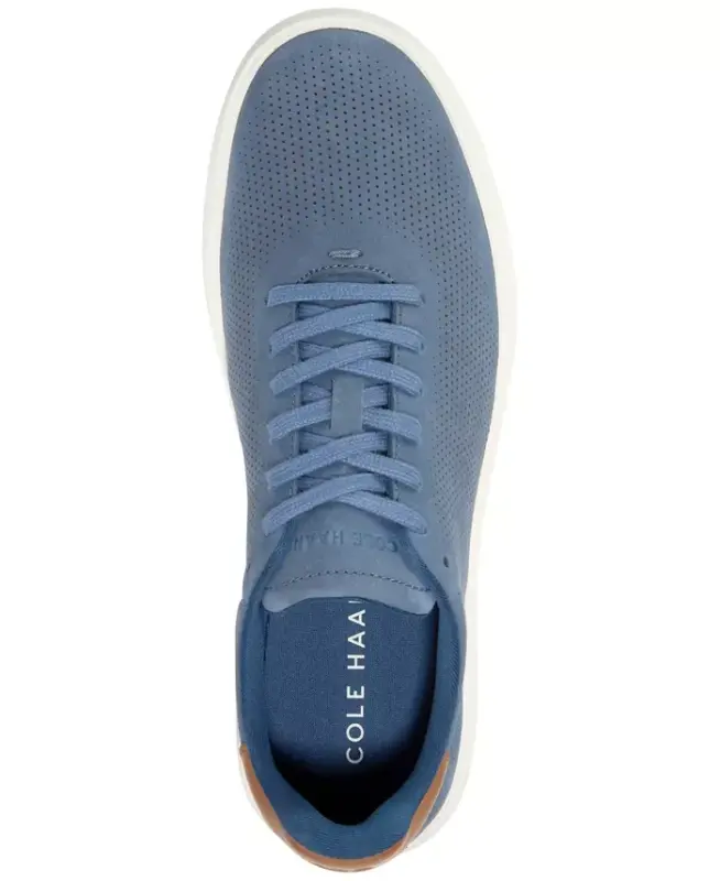 Men's Grand Crosscourt Daily Laser Sneaker - Blue Nubuck - 6