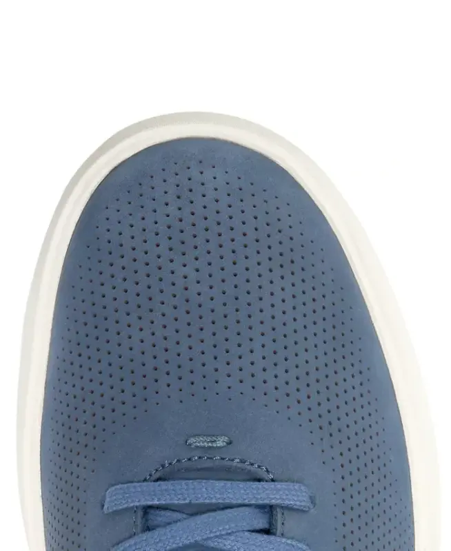 Men's Grand Crosscourt Daily Laser Sneaker - Blue Nubuck - 7