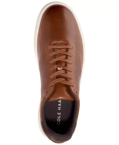 Men's Grand Crosscourt Daily Laser Sneaker - British Tan - 8