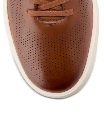 Men's Grand Crosscourt Daily Laser Sneaker - British Tan - 9