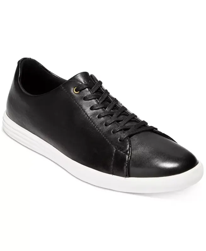 Men's Grand Crosscourt II Sneaker - Black/White - 1
