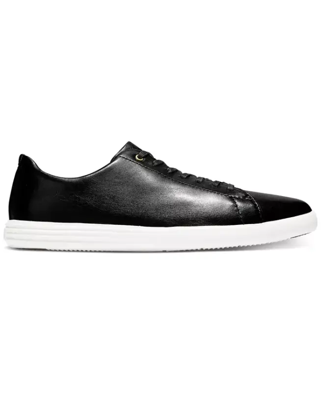 Men's Grand Crosscourt II Sneaker - Black/White - 2