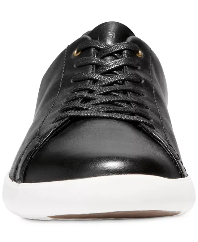 Men's Grand Crosscourt II Sneaker - Black/White - 4