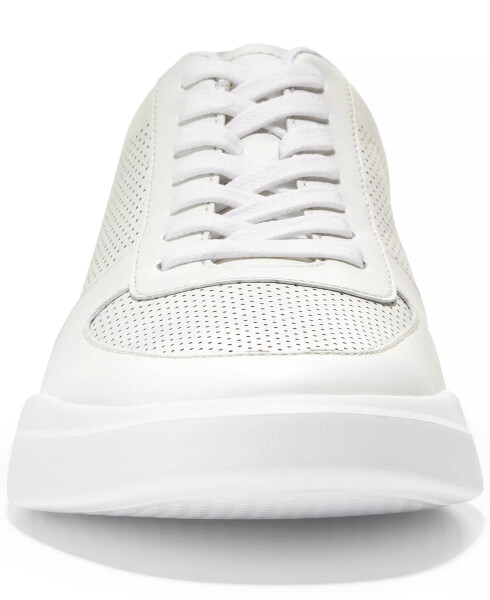 Men's Grand Crosscourt Modern Perf Sneaker Optic White, Peacoat - 4